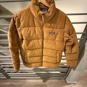 Patagonia Womens Cord Fjord Jacket - L - Like New (Worn Once) - Nest Brown